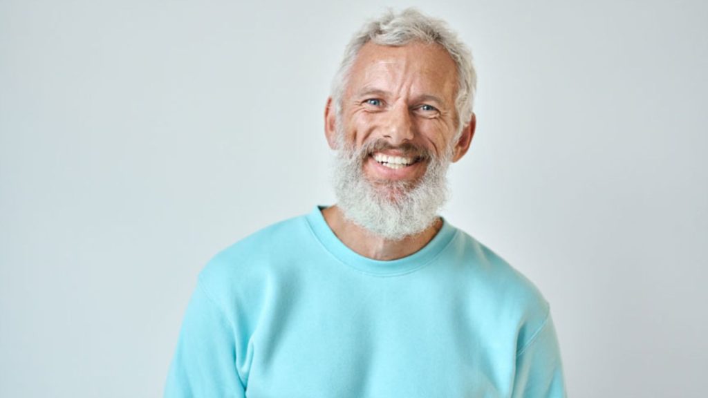Man Smiling With Healthy Teeth